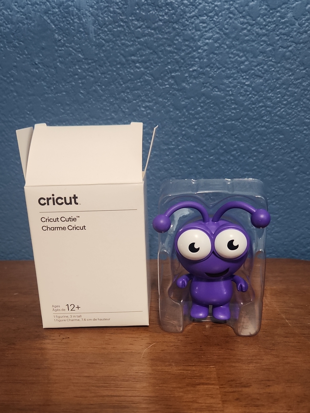 Cricut Purple Cutie Charm Figurine